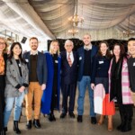 Georgina Byron and Terry Snow with the Snow Entrepreneurs -
Neala Fulia More Good Days, Geoffrey Smith - Australian Spatial Analytics, Pia Clinton-Tarestad - Clean Slate Clinic, Loki Ball - Performl, Skye Riggs Ripple, Jessica Brown - The Warrior Woman Foundation and Joe Kwon Confit